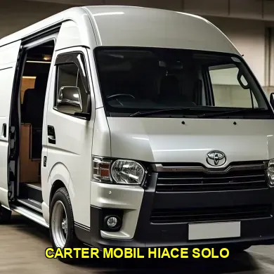 carter mobil hiace solo